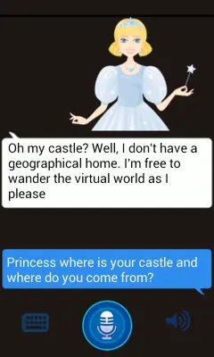 Talking Princesses android App screenshot 1